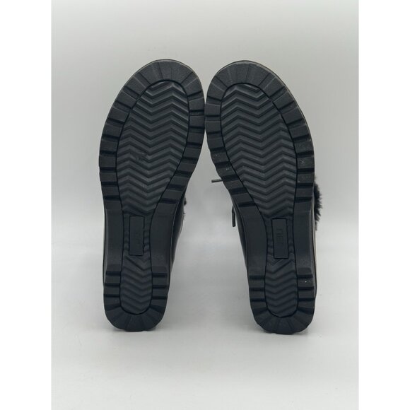 JBU By Jambu Boots Womens Faux Fur Black Exterior Weather Ready Size 7 M - Picture 10 of 12